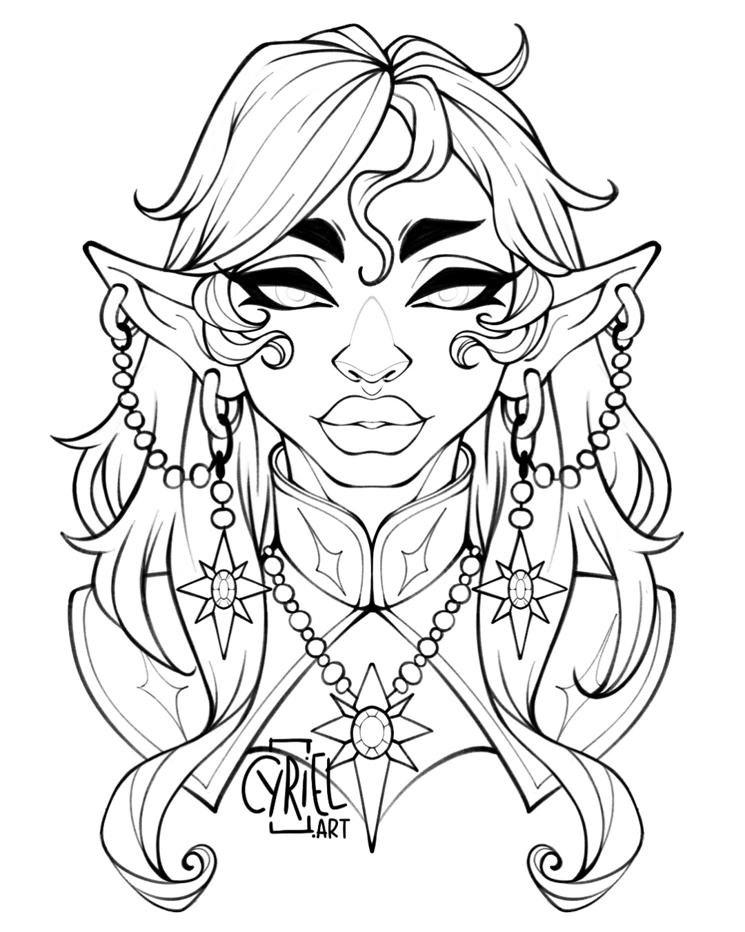 Lineart - White background Lineart - White background